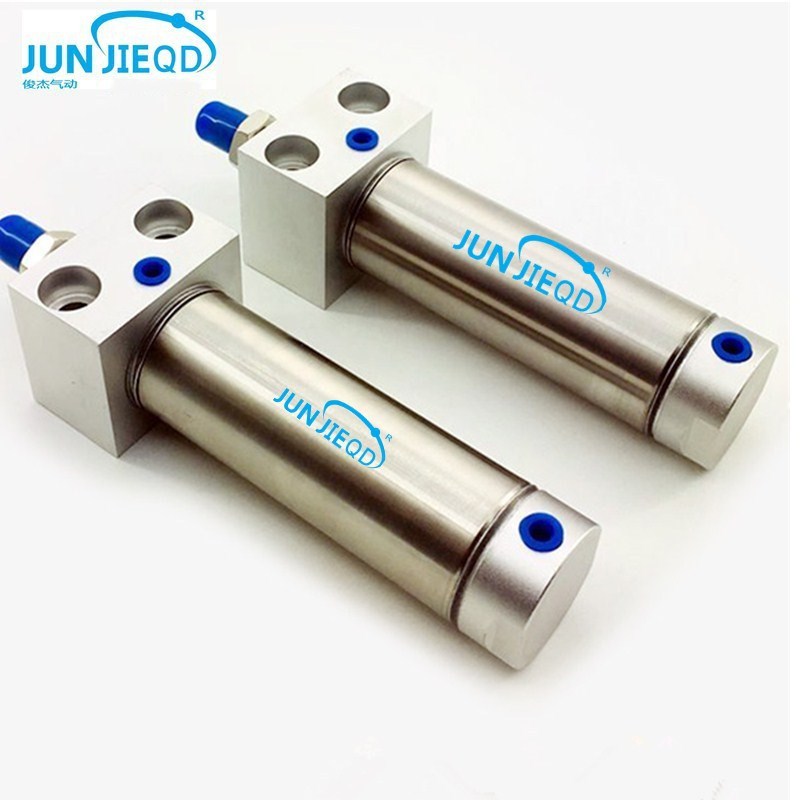源头CDM2R系列方盖不锈钢迷你气缸DBA前安装气缸MAR系列方头
