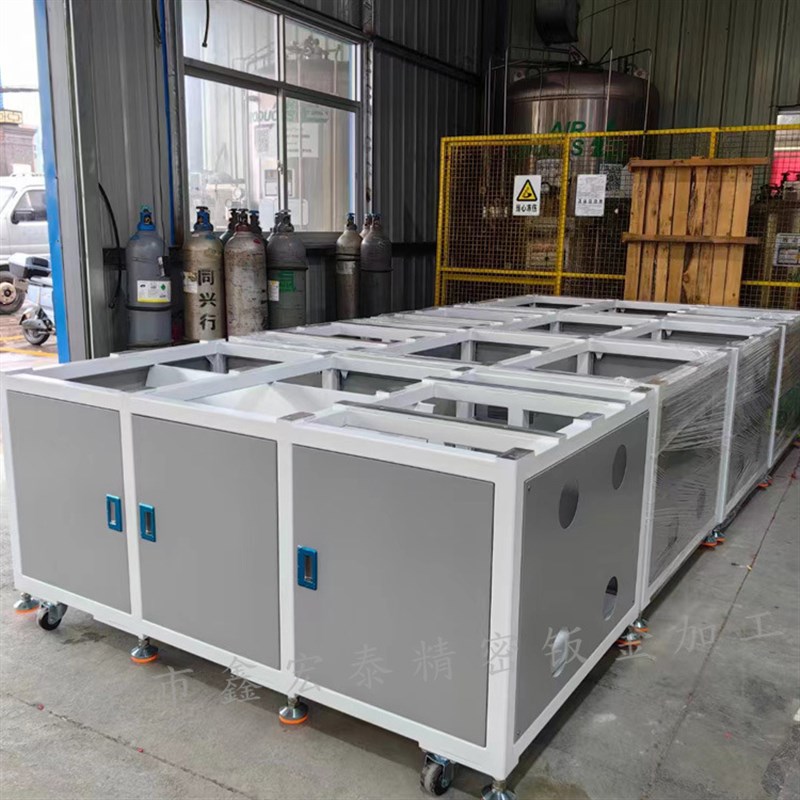 东莞源头工厂钣金加工机箱机柜非标定制钣金机架激光折弯卷圆焊接