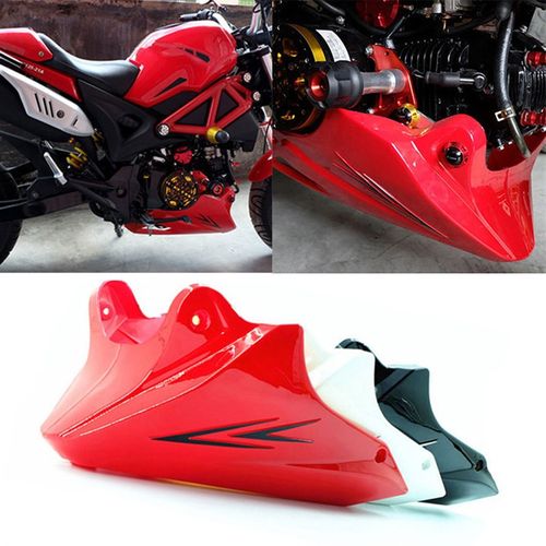 摩托车MSX125银钢小怪兽迷你YG125-21A下导流罩发动机罩改装配件