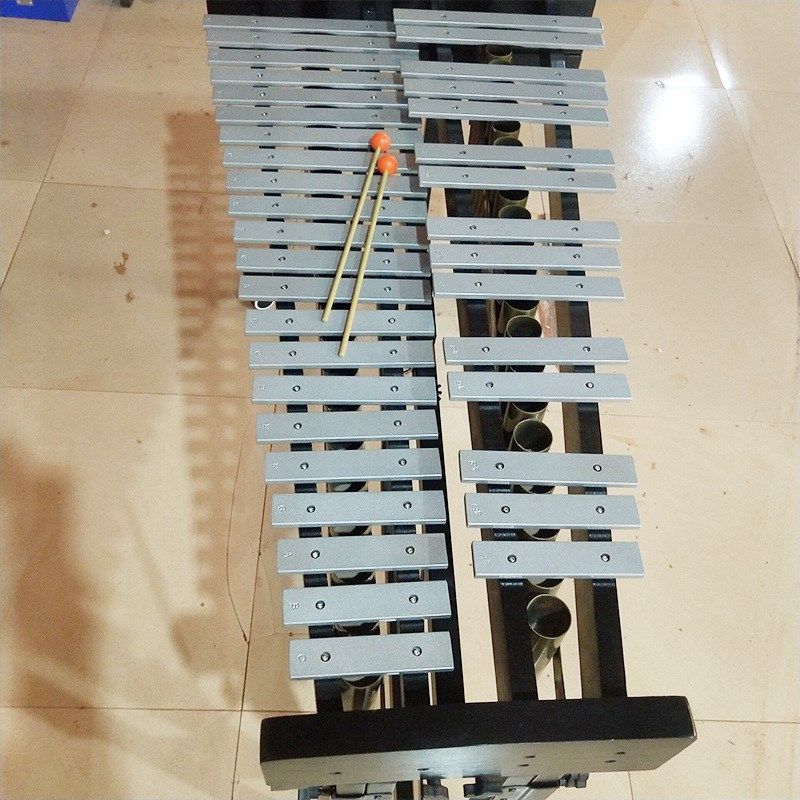 钟琴37音铝板马林巴厂家奥尔夫打击乐器儿童乐器带音管铝板琴