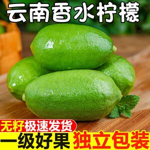 【便宜卖】正宗香水柠檬新鲜无籽青柠檬水果清香四溢奶茶店专用商