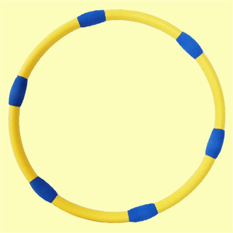 小学生儿童呼啦圈幼儿园宝宝三岁小孩软海绵初学者小号表演呼拉圈