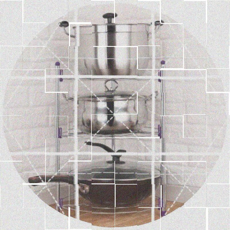 多层锅架多功能厨房三角置物架落地放锅架子锅收纳架储物架锅具架