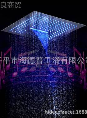 酒店宿浴民HI05082A室天板淋浴顶喷嵌入式40*0400mm花两功能智能L