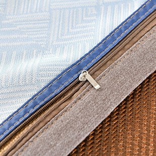 戴思琳夏季 冰丝枕l套凉席藤枕头套成人凉爽枕芯套单人枕席家用一