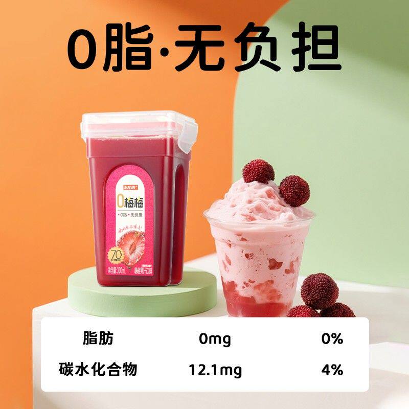 贵州飞龙雨杨梅汁夏季冰镇酸甜解渴网红解暑果汁饮品0蔗糖无添加