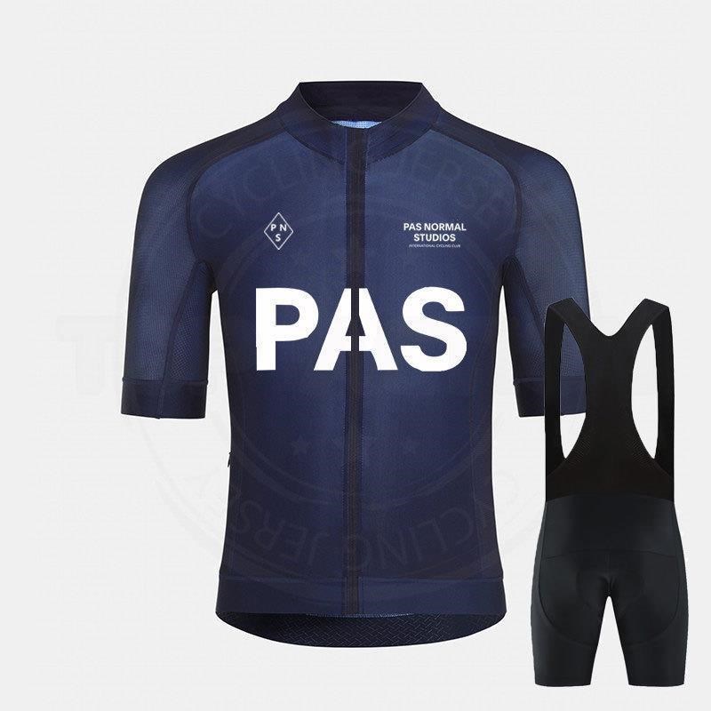 背带裤套装透气夏季PNS自行车运动F服热卖PAS男子短袖骑行服