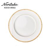 Noritake则武 ROCHELLE骨瓷高级餐厅餐盘碗碟高档会所摆台餐具