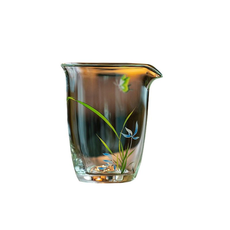 加厚耐热透明玻璃公道杯分茶器日式功夫茶具公杯茶海茶盅茶道配件