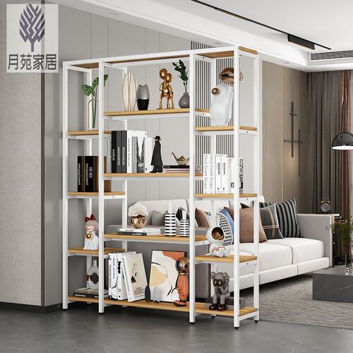 落地置物架客厅隔断多层书架花架阳台花盆架简约博古架办公展示架