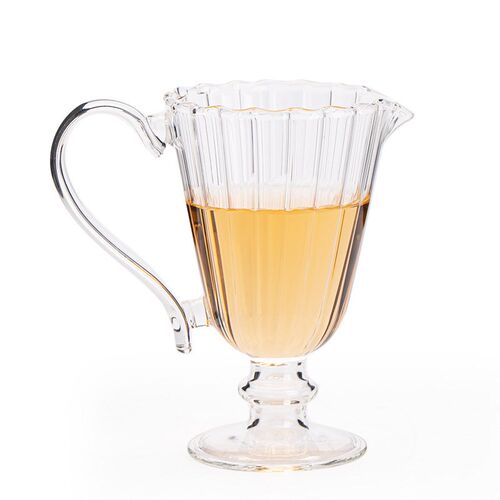 高硼硅玻璃公道杯陶瓷茶具高颜值分茶器公杯分酒器夏天绿茶喝茶器