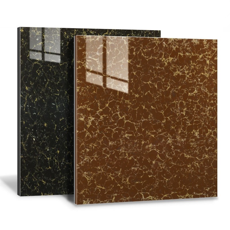 老款旧瓷砖600800枣红布拉提玻化抛光砖地板砖全瓷亮光门头砖墙砖