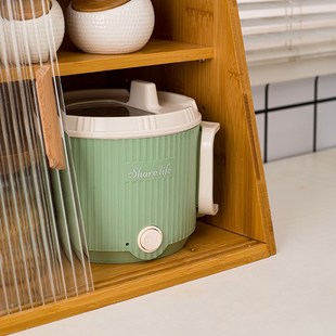 宿舍学生锅多功能迷你煮面小锅电煮锅泡面锅小电锅家用蒸煮一体锅