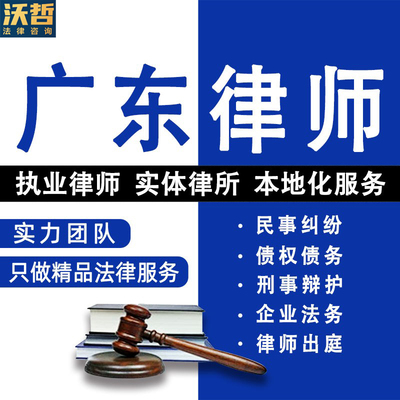 广东法律咨询离婚遗产继承劳动仲裁合同起诉律师刑事代理法律顾问