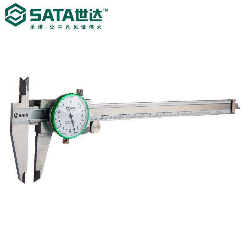SATA/世达测量工具不锈钢表盘式游标卡尺91521-91523千分尺深度尺
