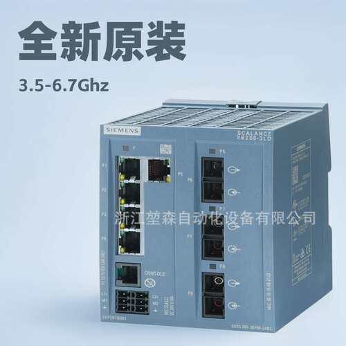6GK5116-0BA00-2AC2 SCALANCE XC116非管理型IE交换机RJ45端口