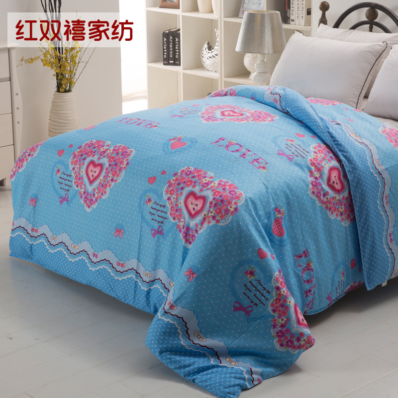 秋冬被套单件红色加厚磨毛双人220 240cm1米5儿童被罩1.8m床热卖