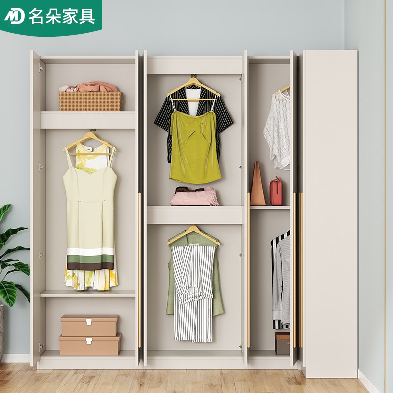 薄35转角衣柜小户型现代简约家用卧室90度拐角储物柜墙角柜子5A9