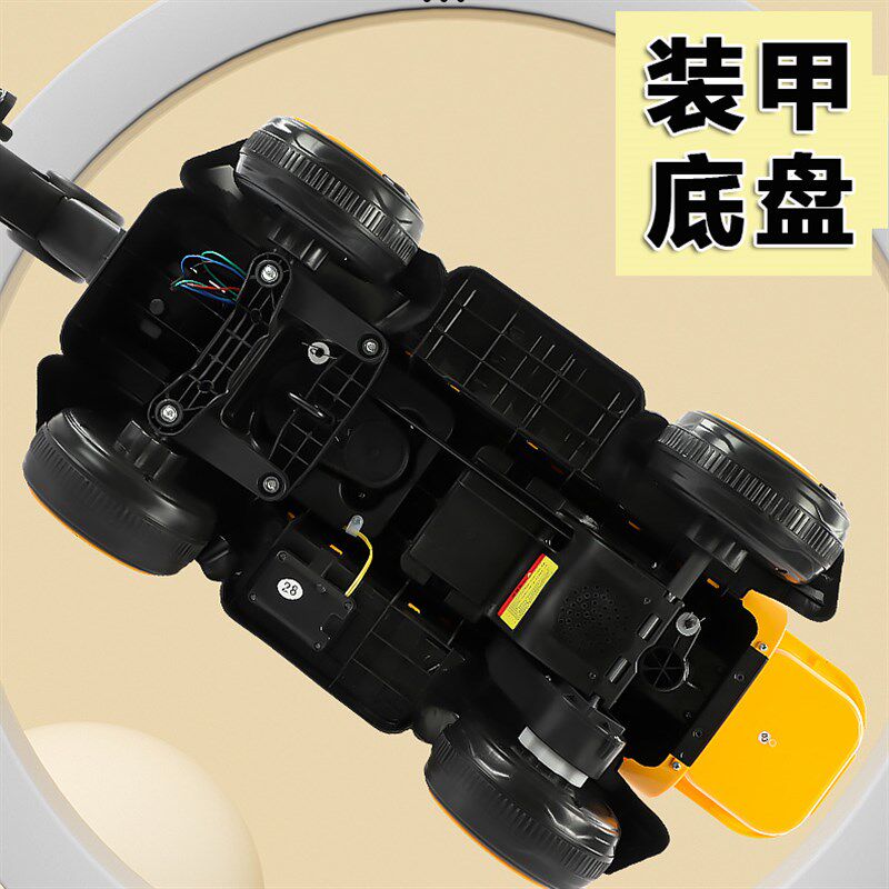儿童电动挖掘机玩具车可坐充电遥控工程挖机3-6岁男孩挖土机大号