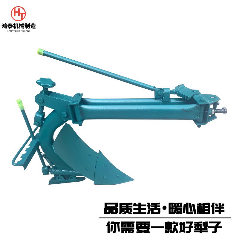 柴油手扶拖拉机旋耕机配双t面翻转犁铧翻土耕地犁开沟培土打埂农