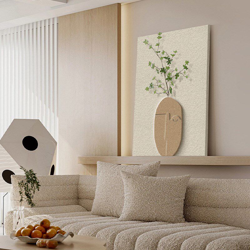 立体实物画法式奶油风小众艺术入户玄关装饰画过道走廊客厅画挂画