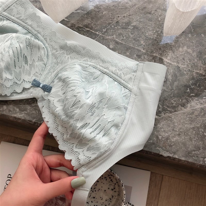 半液态水晶杯塑型大胸显小内衣超薄款聚拢无钢圈T无软骨调整型文