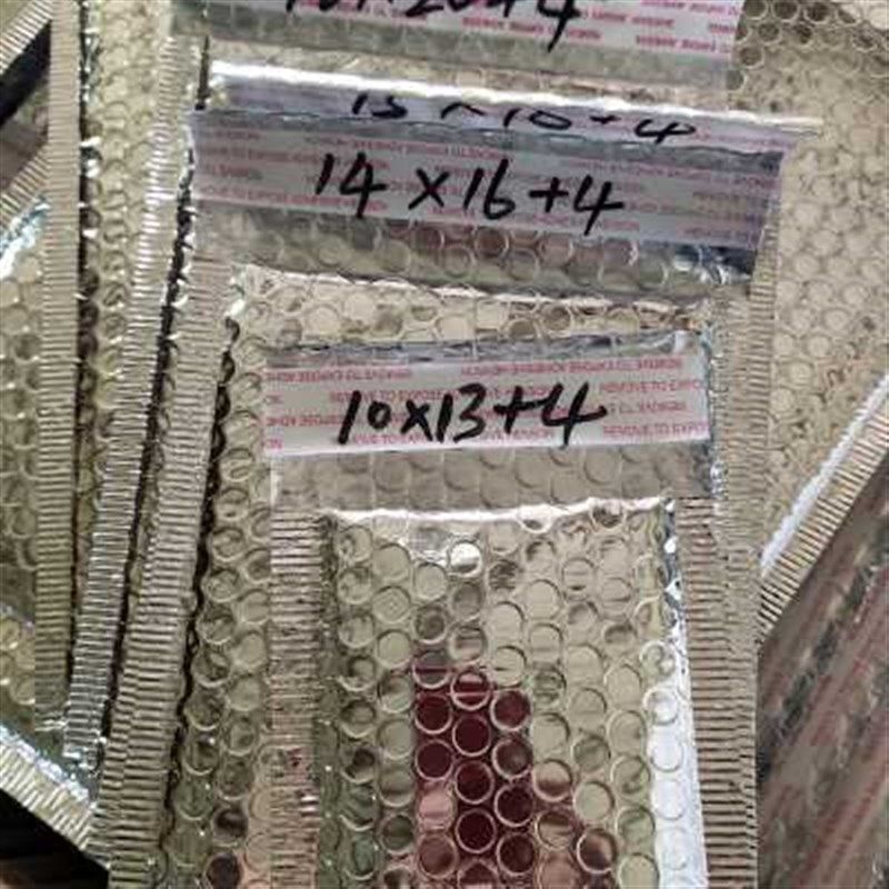 铝膜气泡袋气泡信封袋防震泡沫袋银色镀铝膜包装袋气泡信封服装袋