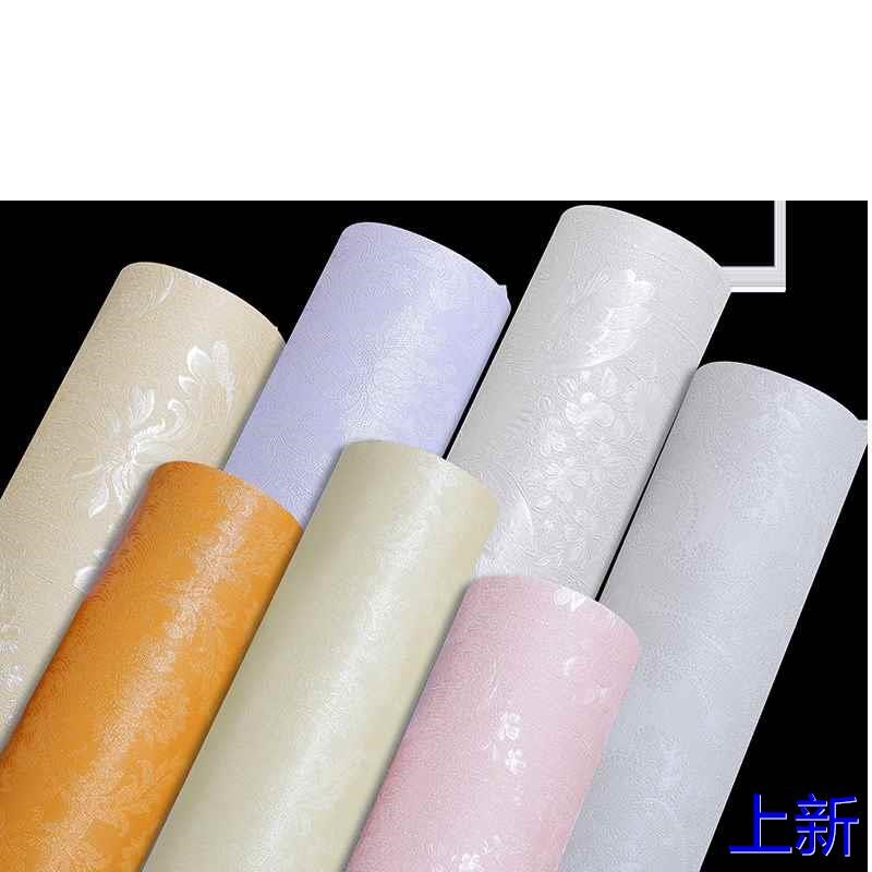 加厚墙壁贴纸装饰墙面金色壁墙纸纸室内自粘防水防潮金箔墙贴新款