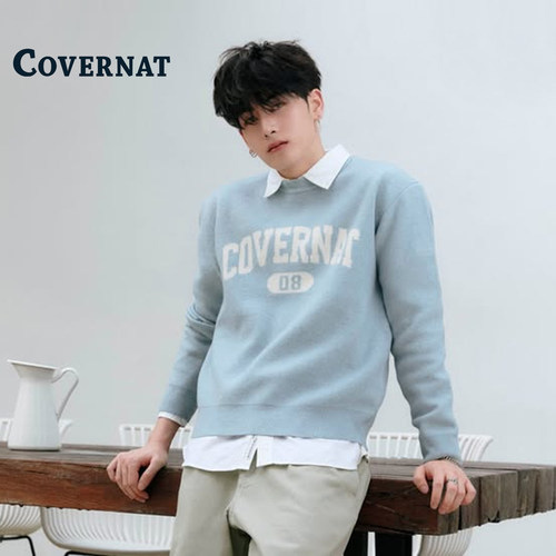 COVERNAT韩系男款2025新款针织衫