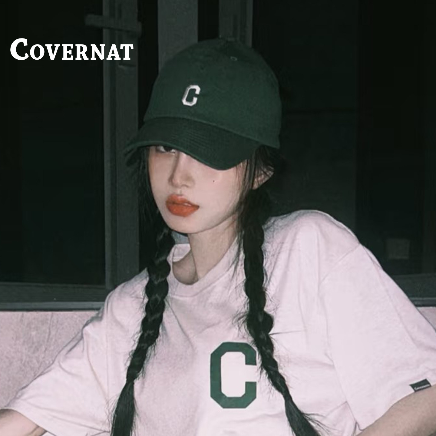 COVERNAT韩系棒球帽大头围显脸小图片