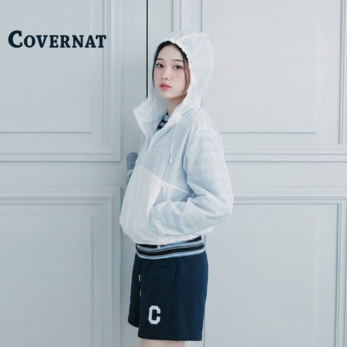 COVERNAT韩国短裤宽松运动风短裤