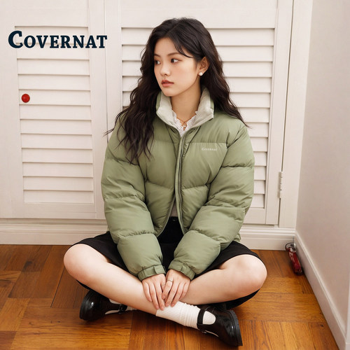 COVERNAT韩国加厚羽绒服男女同款