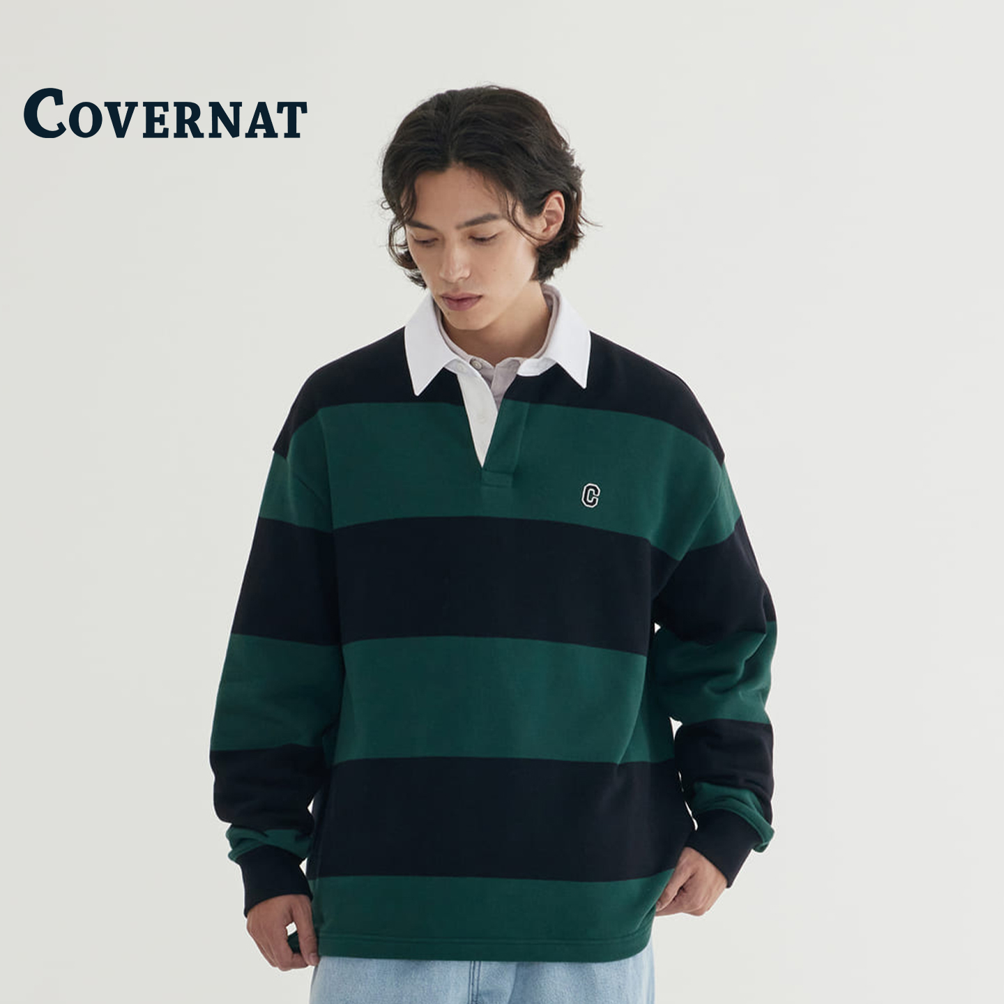 COVERNAT韩国卫衣秋英宇秀彬同款