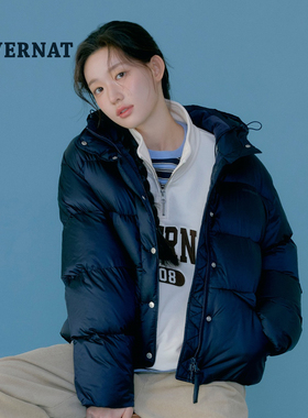 【允智同款】COVERNAT短款羽绒服保暖加厚鸭绒外套韩版休闲百搭
