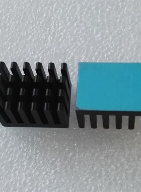 全新原装 20x15x14mm 带粘贴 导热垫 铝合金 破槽 散热器 散热片