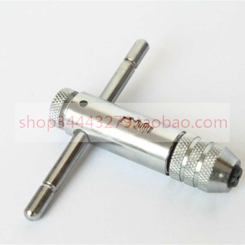 大小棘轮铰杠攻丝M3 M8电镀亮珞永不生锈M10丝攻丝锥扳手M14