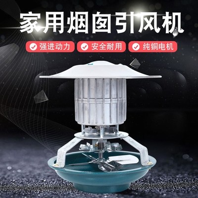 德国进口大吸力引风机火炕烟囱引风机烟筒抽烟机排烟防倒烟农村灶
