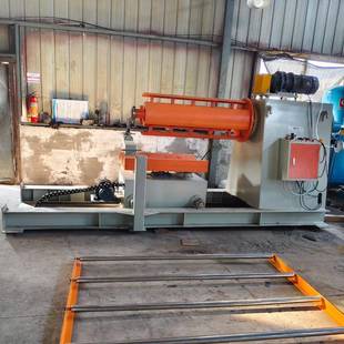 MT收放卷机五金钢板薄片收料架液压扩张加台车重型材料架