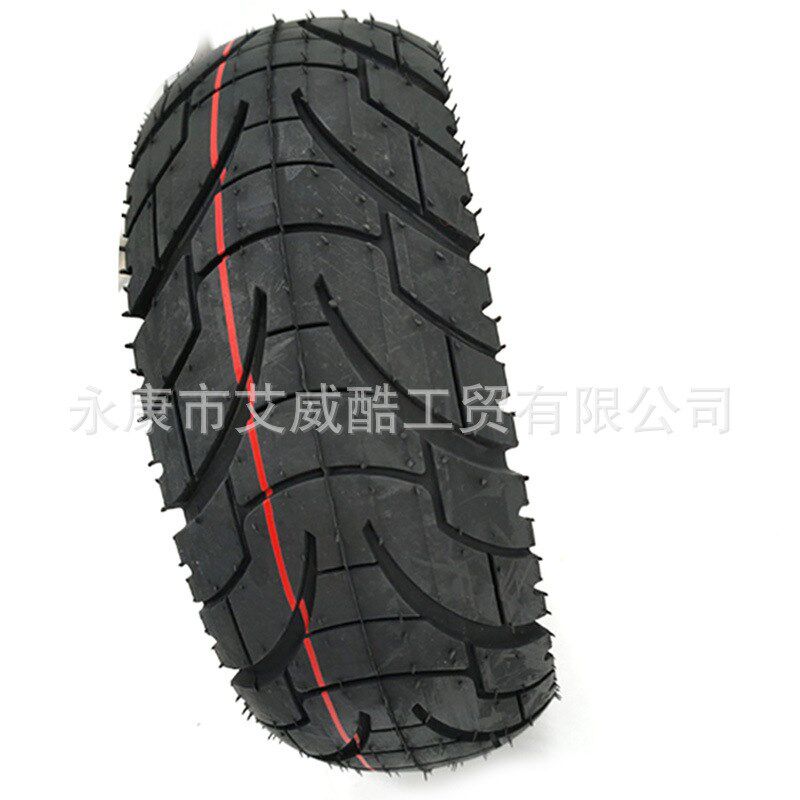 厂家直销10寸滑板车越野轮胎10x3/255x80/80/65-6内外胎加厚轮胎
