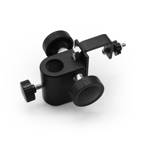 机器视觉工业相机微调实验支架调焦机构CCD测试台架子M6安装孔位