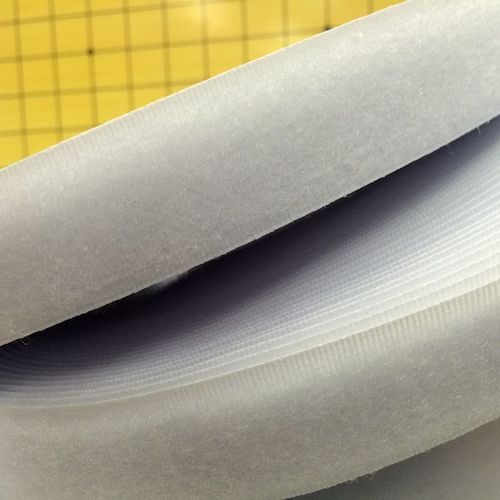 魔术贴厂家直销 无胶普通车缝魔术贴/粘扣带黑白色 现货大量供应