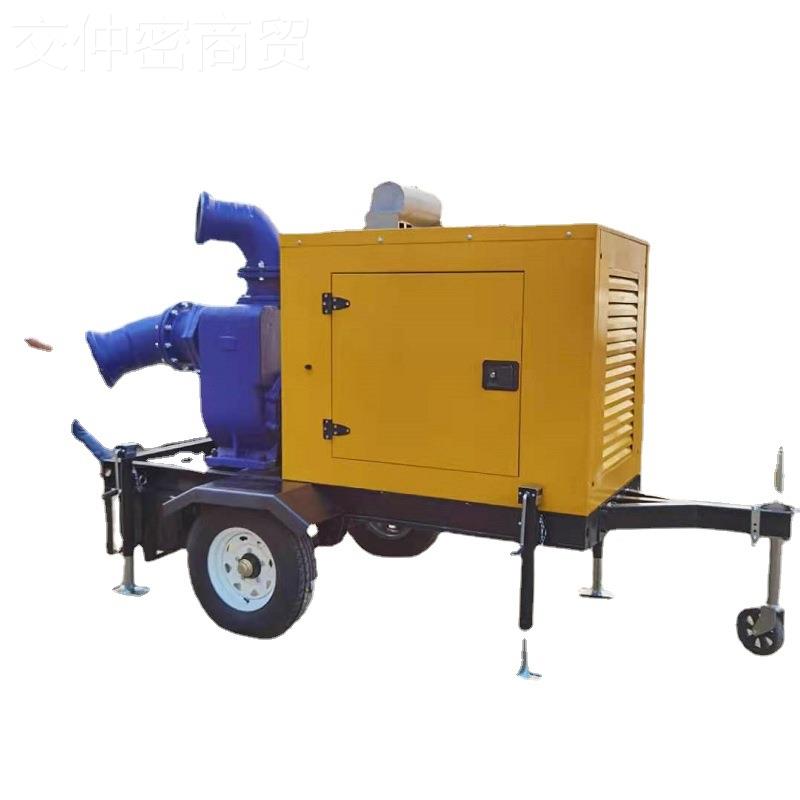 8拖车式10立方柴油水泵TO20EW 0大动力TO1800PM泽 防汛抗洪应急抽