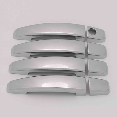 适用于 Opel Vectra C 02-09款拉手车门外把手门碗贴碳纤纹改装饰