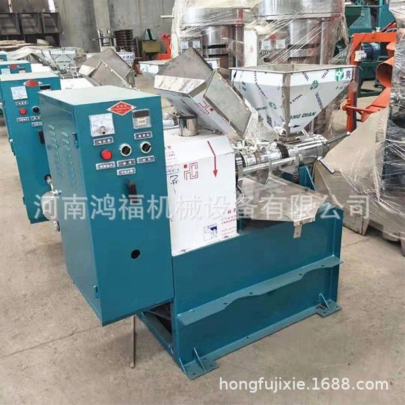 中型油坊全自动螺旋  油坊榨油机全套生产线 家用小型压油机