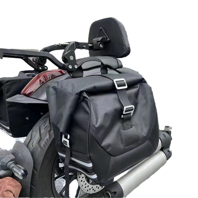 珊艺/复古机车无极CU525金吉拉黑骑500春风450CLC经典款边包改装