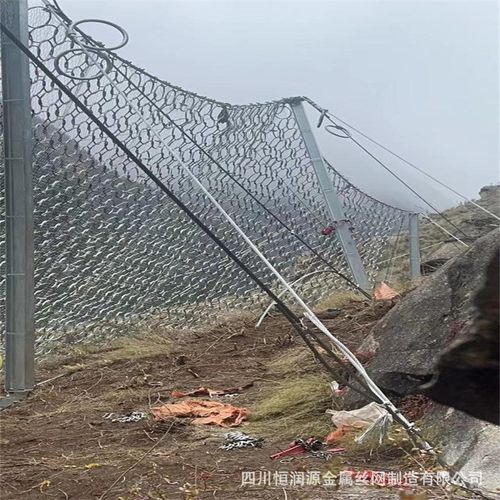 地质灾害治理SNS被动防护网 柔性引导防护网  边坡柔性防护网