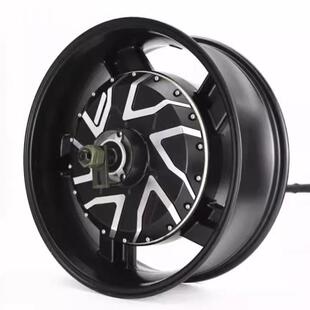 全顺电机17寸6.0宽轮毂三代瓦片3000w4000w6000w大功率可客制电机