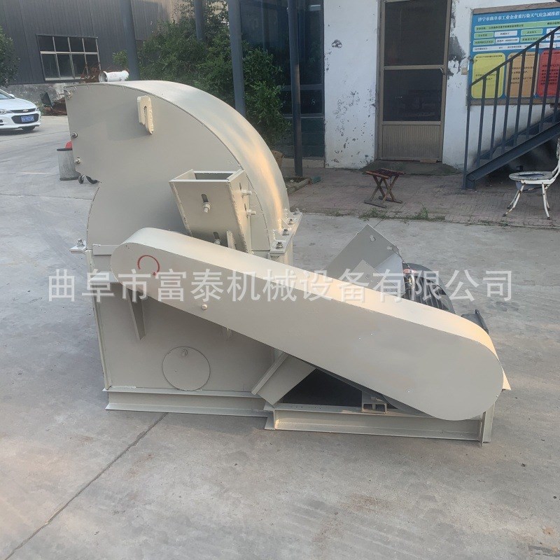 锯末木屑粉碎机 多功能干湿两用木材粉碎机 圆木竹子树枝削片机