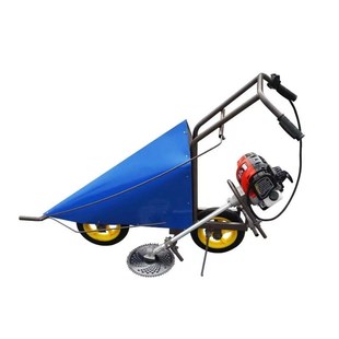 小型单行玉米稻麦割倒机 黄豆芝麻收割机 畅销手推式 辣椒割晒机