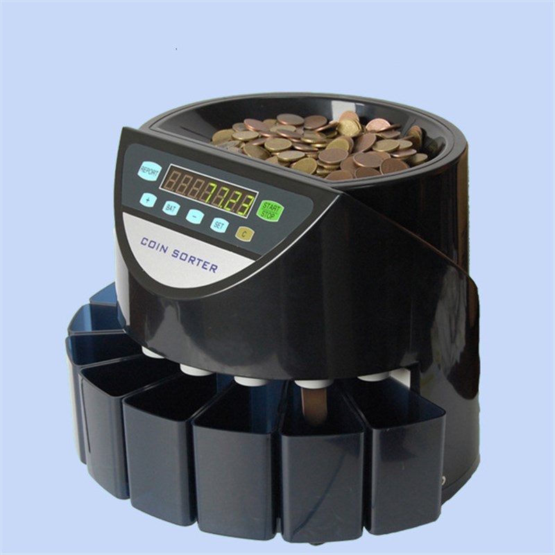 欧元美元日元墨西哥加拿大硬币清分机出口全球硬币370-1